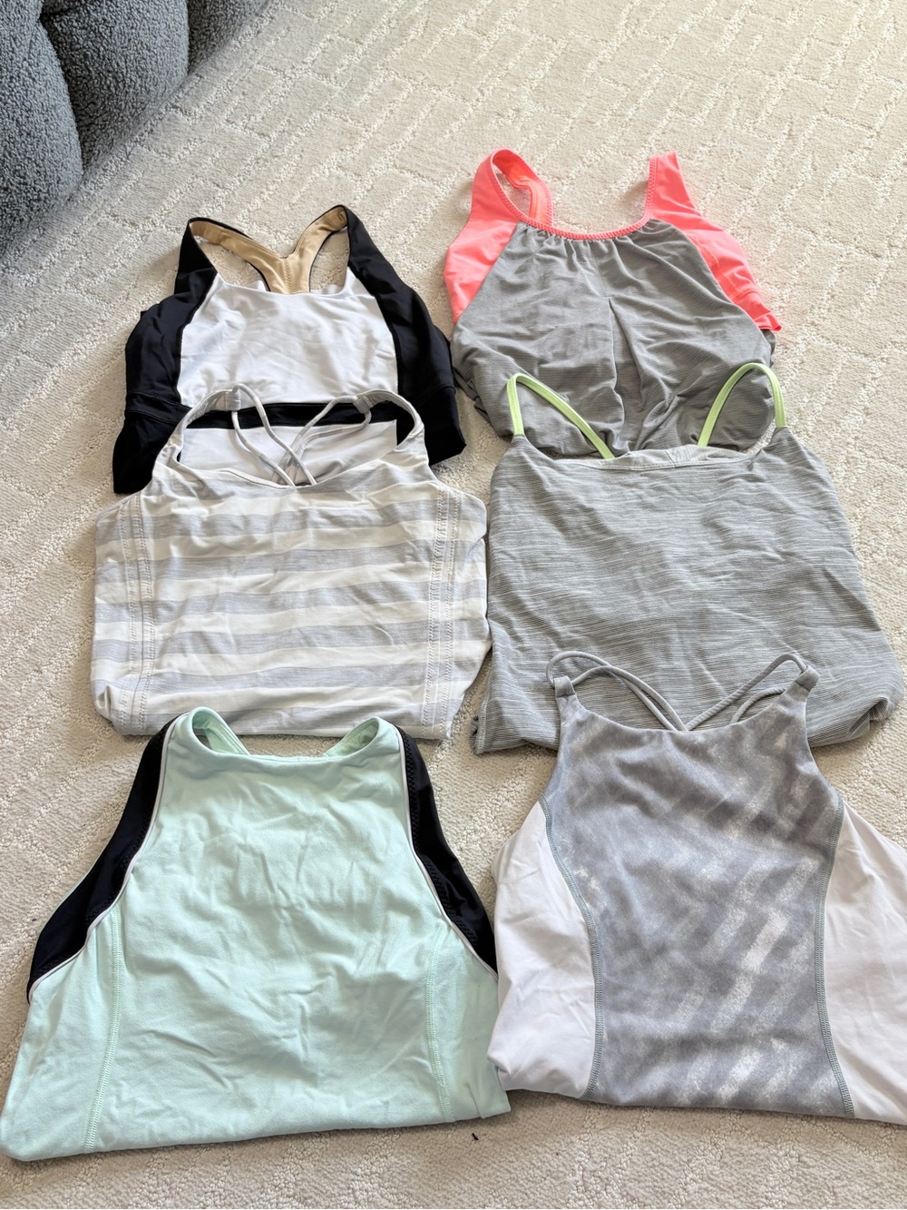 lululemon athletica womens tank tops bundle.